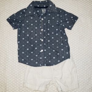 Carter's Toddler Boy Shirt and Short Set